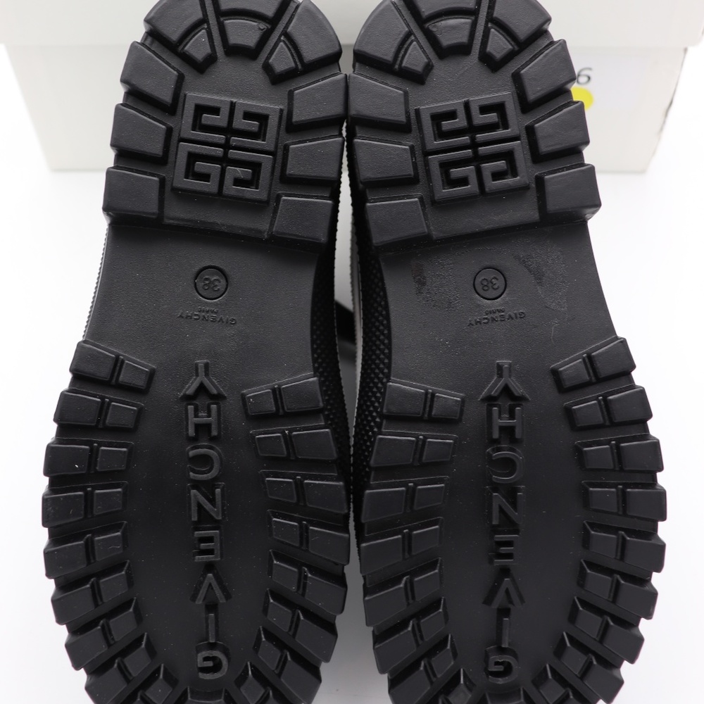 New Givenchy Paris Glaston Laced Ankle Rainboots - Picture 6 of 8